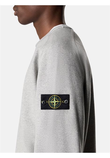 felpa 6100022 uomo grigia STONE ISLAND | L1S15 6100022 S0329V0M64